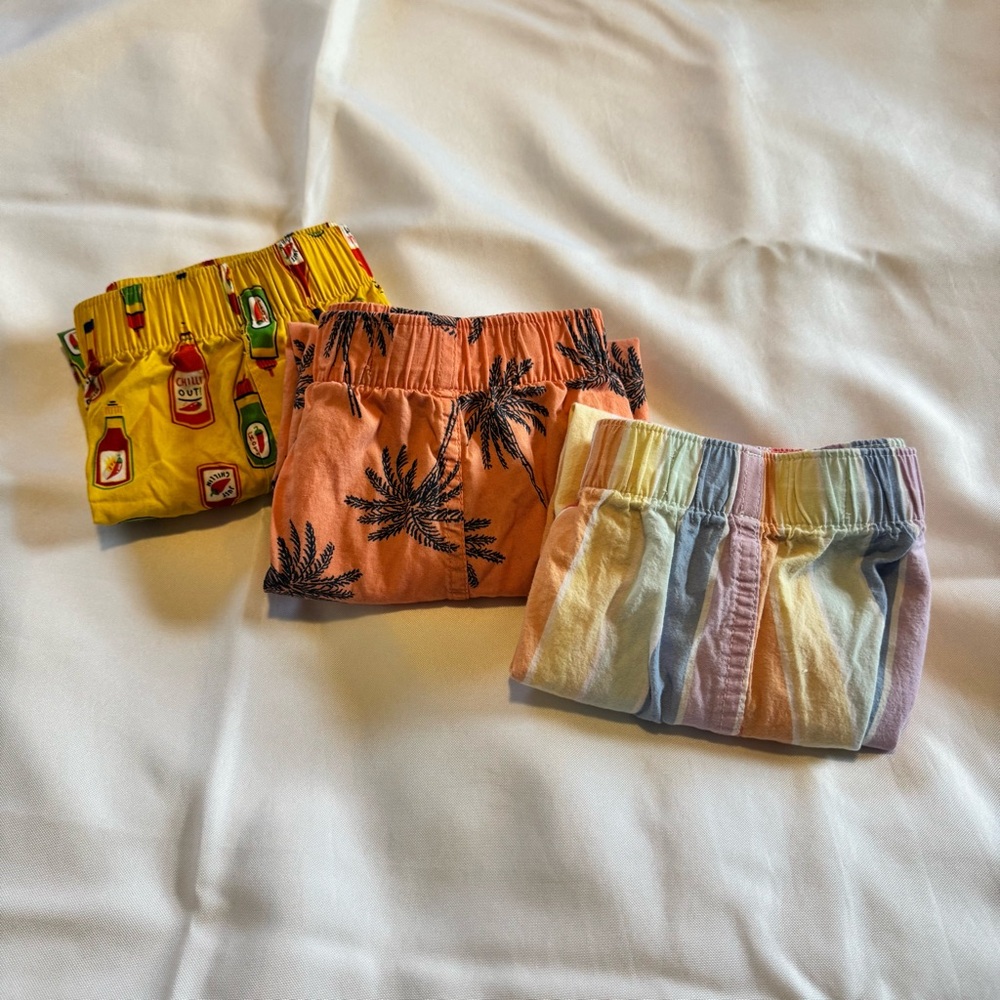 Old Navy Men's Boxers - Cotton Yellow, Orange, Multicolor
